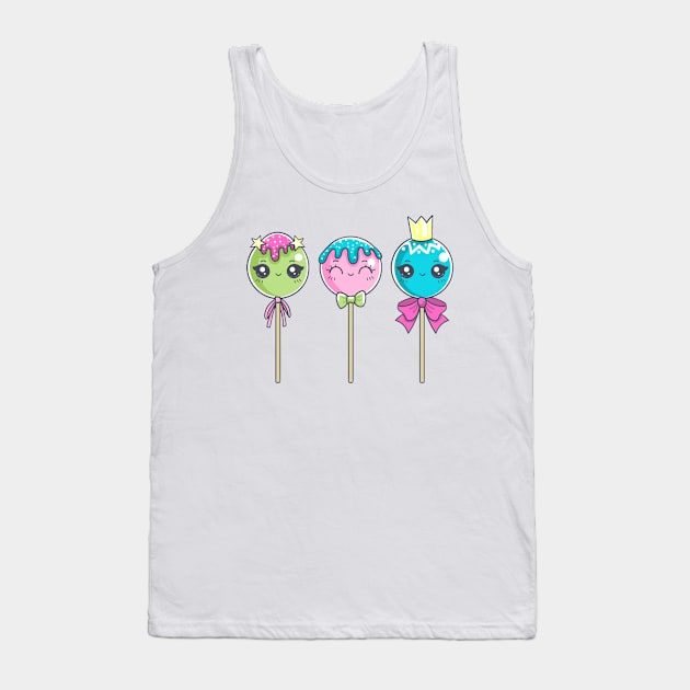 Delicious lollipops Tank Top by Birdbox